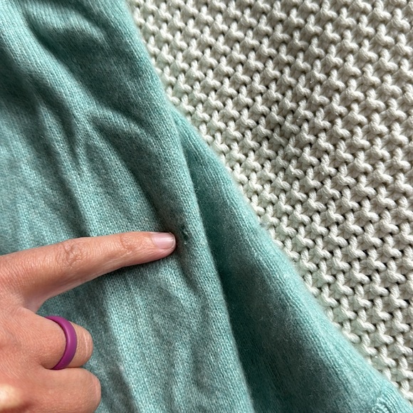 100% Cashmere zippered sweater - Picture 3 of 4